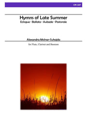 Molnar-Suhajda - Hymns of Late Summer for Flute, Clarinet and Bassoon - CM107