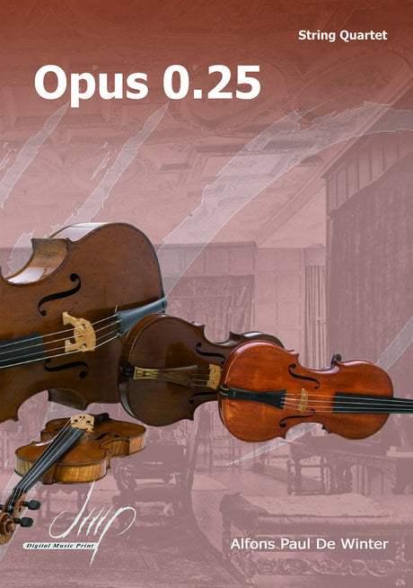 De Winter - Opus 0.25 for String Quartet - CM108137DMP