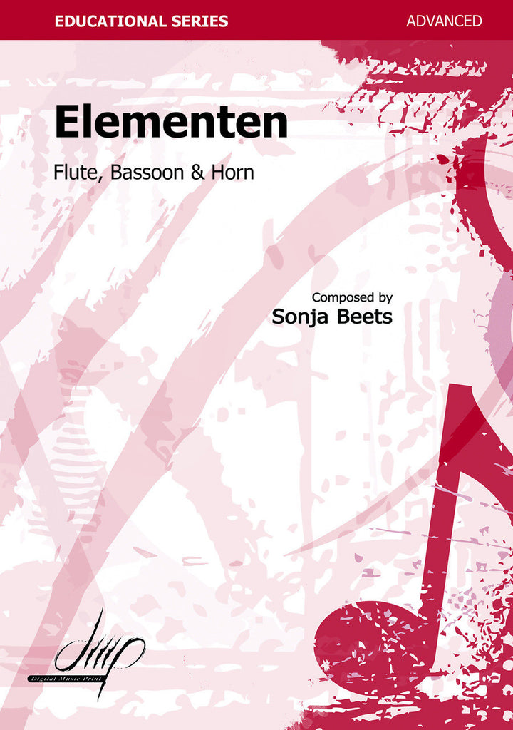 Beets - Elementen for Flute, Bassoon and Horn - CM110053DMP
