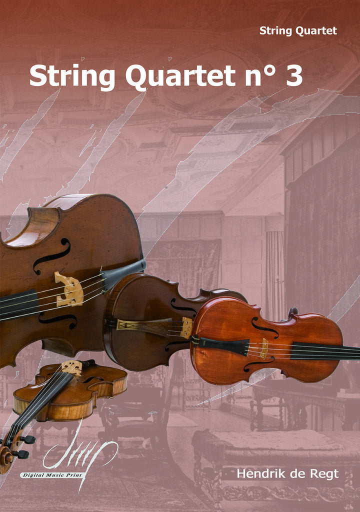 de Regt - String Quartet 3 - CM112122DMP
