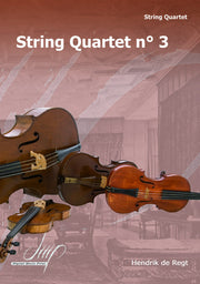 de Regt - String Quartet 3 - CM112122DMP