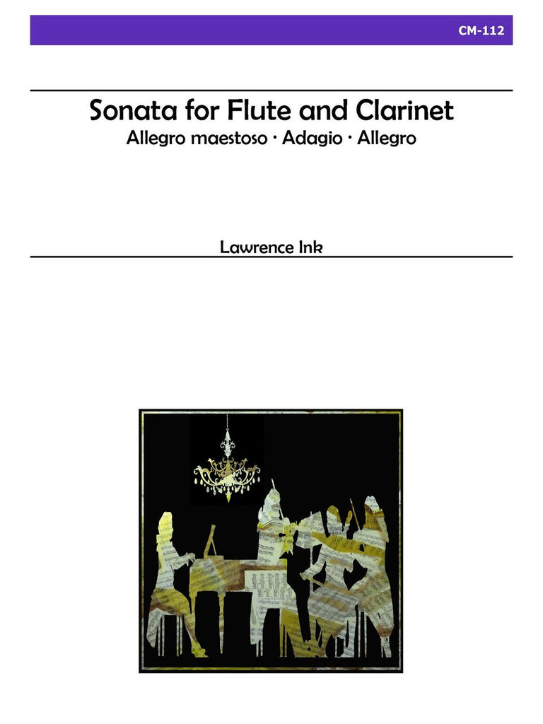 Ink - Sonata for Flute and Clarinet - CM112