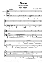 van Dal-Kleijne - Moon for Clarinet and Cello - CM113093DMP