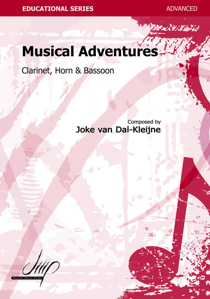 van Dal-Kleijne - Musical Adventures for Clarinet, Horn and Bassoon - CM114135DMP