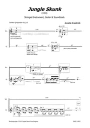 Kruisbrink - Jungle Skunk for Stringed Instrument, Guitar and Soundtrack - CM115022DMP