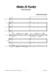 Van Aerschot - Make it Funky for Mixed Ensemble - CM120062DMP