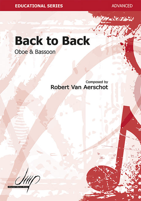Van Aerschot - Back to Back for Oboe and Bassoon - CM120079DMP