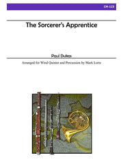 Dukas (arr. Lortz) - The Sorcerer's Apprentice for Wind Quintet and Percussion - CM123