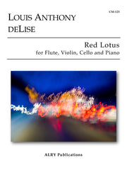 deLise - Red Lotus for Flute, Violin, Cello and Piano - CM125