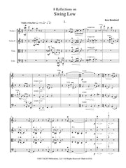 Benshoof - Eight Reflections on Swing Low for String Quartet - CM133