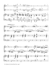 Kim, Sinae - Five Variations on a Korean Hymn Tune for Flute, Clarinet and Piano - CM145