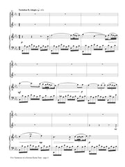 Kim, Sinae - Five Variations on a Korean Hymn Tune for Flute, Clarinet and Piano - CM145