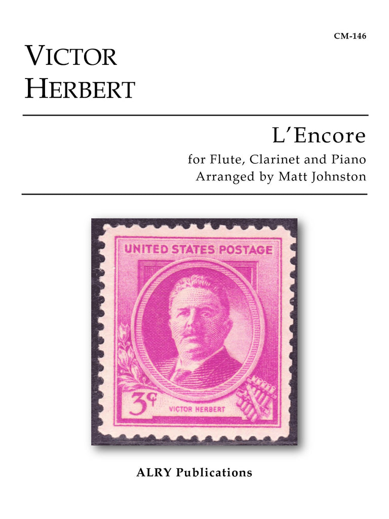 Herbert (arr. Johnston) - L'Encore for Flute, Clarinet and Piano - CM146