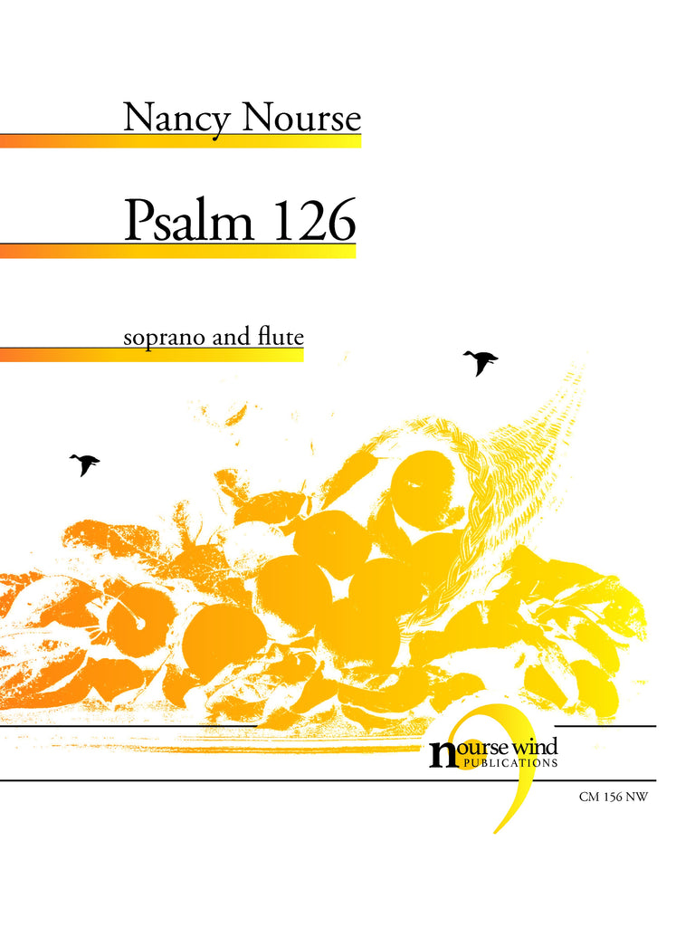 Nourse - Psalm 126 for Soprano and Flute - CM156NW