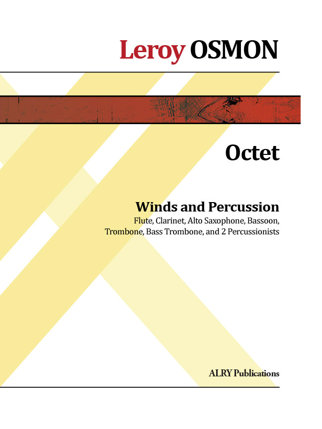 Osmon - Octet for Winds and Percussion - CM166