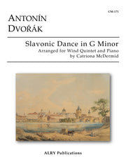 Dvorak (arr. McDermid) - Slavonic Dance in G Minor for Wind Quintet and Piano - CM171
