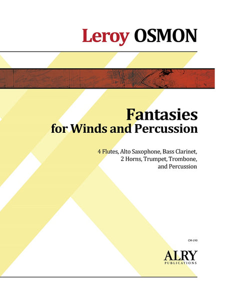 Osmon - Fantasies for Winds and Percussion - CM190