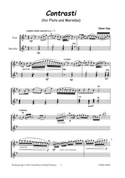 Nijs - Contrasti for Flute and Marimba - CM200906UMMP