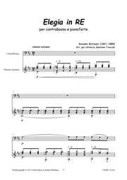 Bottesini (arr. Troccoli) - Elegia in Re for Guitar and Double Bass - CM211206UMMP