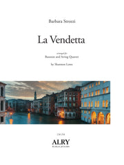 Strozzi (arr. Lowe) - La Vendetta for Bassoon and String Quartet - CM217