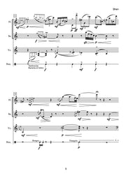 Gonzalez de la Rubia - Shen for Flute, Alto Saxophone, Cello and Percussion - CM3023PM