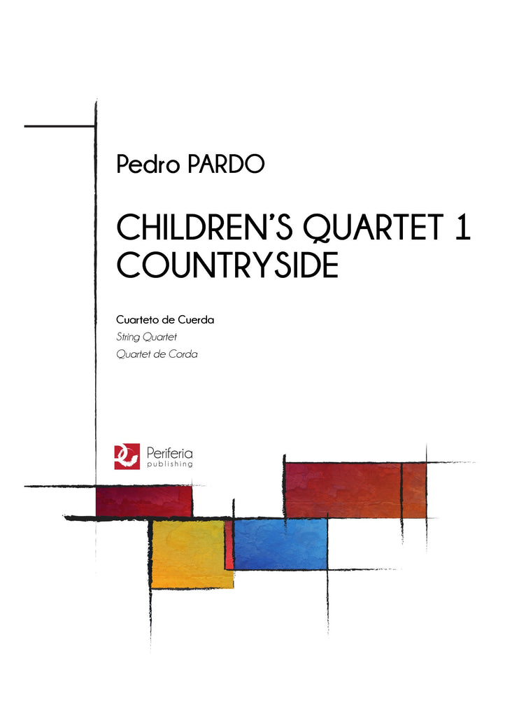 Pardo - Children's Quartet 1 for String Quartet - CM3094PM