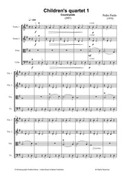 Pardo - Children's Quartet 1 for String Quartet - CM3094PM