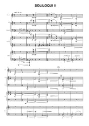 Homs - Dos Soliloquis for Clarinet, Violin, Cello, Accordion and Piano - CM3114PM