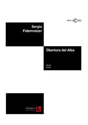 Fidemraizer - Obertura del Alba for Flute, Clarinet, Violin, Cello, Piano and Percussion - CM3130PM