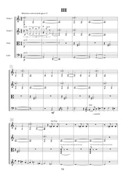 Castillo-Olivari - String Quartet No. 1 - CM3155PM