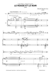 Morales-Caso - Le Rouge et le Noir for Viola and Harp - CM3175PM