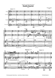 Campos - Seattle Quartet for Flute, Clarinet, Violin and Cello - CM3201PM