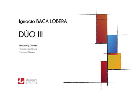 Baca Lobera - Duo III for Percussion and Guitar - CM3383PM