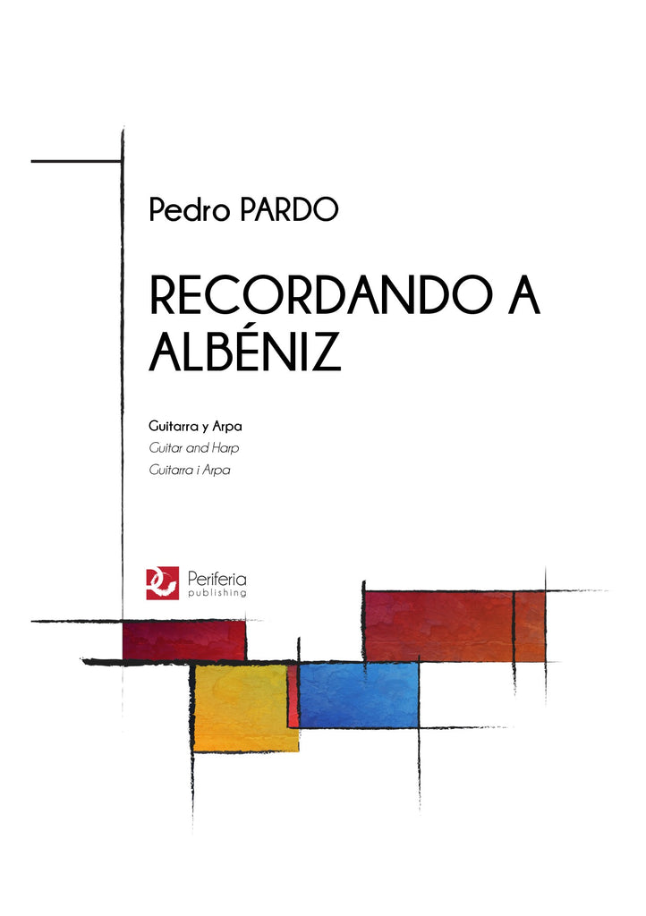 Pardo - Recordando a Albéniz for Guitar and Harp - CM3532PM