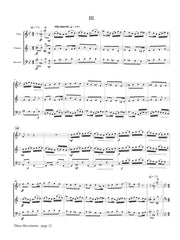 Harbinson - Three Movements for Oboe, Clarinet and Bassoon - CM50
