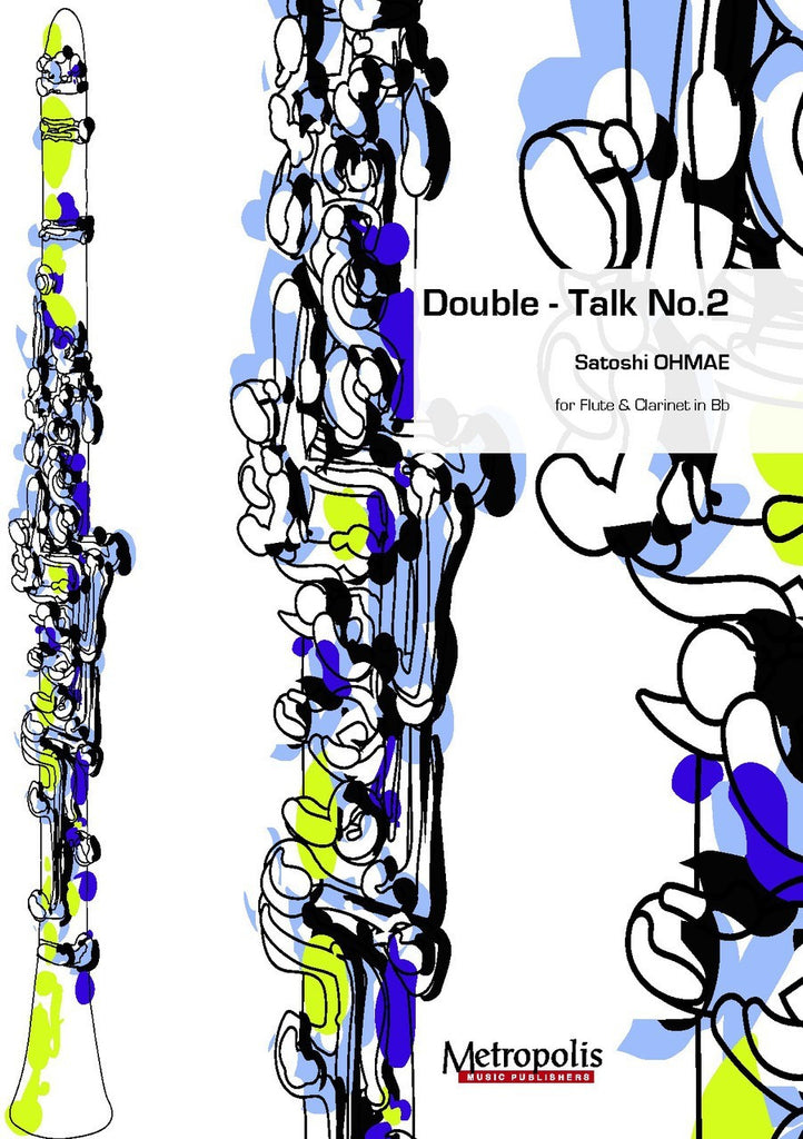 Ohmae - Double Talk No. 2 for Flute and Clarinet - CM6473EM