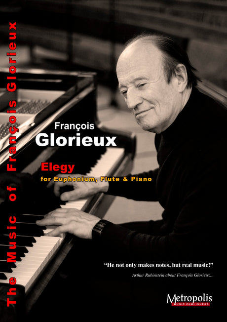 Glorieux - Elegy for Euphonium, Flute and Piano - CM6651EM