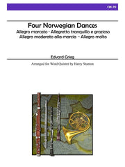 Grieg - Four Norwegian Dances for Wind Quintet - CM70