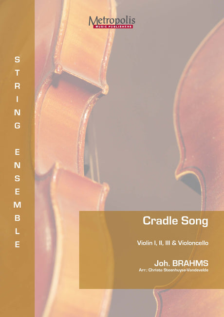 Brahms - Cradle Song for 3 Violins and Cello - CM7126EM