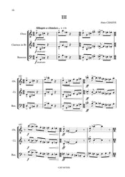 Craens - Divertimento for Woodwind Trio - CM7487EM