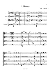 Cuyvers - 6 Dances for String Quartet - CM7585EM