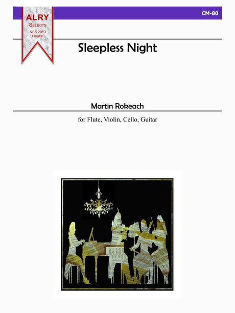 Rokeach - Sleepless Night for Flute, Violin, Cello and Guitar - CM80