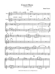 Navarre - Concert Music for Flute and Violin - CM826
