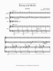 Register - Pausing at the Border for Flute, Alto Flute, Tenor and Piano - CM94