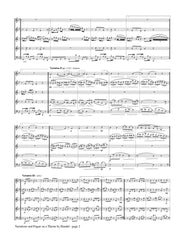 Brahms (arr. Popkin) - Variations and Fugue on a Theme of Handel, Op. 24 for Wind Quintet - CM11