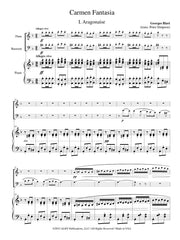 Bizet - Carmen Fantasia for Flute, Bassoon and Piano - CM30