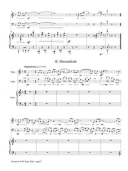 Averitt - American Folk Song Suite for Flute, Cello and Piano - CM56