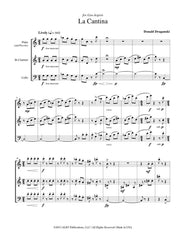 Draganski - La Cantina for Flute, Clarinet and Cello - CM90