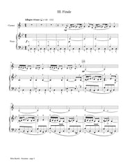 Bartok - Sonatina for Clarinet and Piano - CP01
