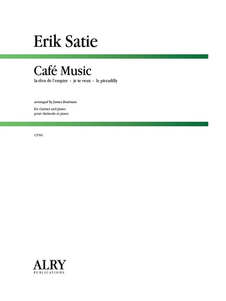 Satie  -  Cafe Music (Clarinet) - CP04
